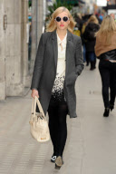 Fearne Cotton Arrives At Work