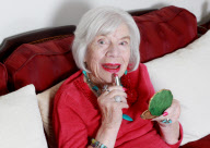 Immer tip-top gestylt: Marian Williams