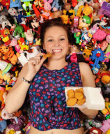 17-year-old Stacey Irvine who has eaten nothing but McDonalds chicken nuggest since she was two, Birmingham, Britain - 24 Jan 2012