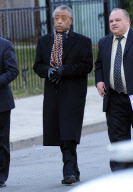 Friends And Family Attending Whitney Houston's Funeral
