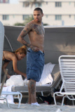 Chris Brown is on the Prowl in Miami Beach