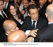 CPE/Nicolas Sarkozy and Carla Bruni in Marseille for Meeting