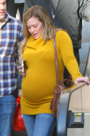 Hilary Duff and Mike Comire have a Sunday Movie Date