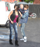 Justin Bieber and Selena Gomez at Benihana