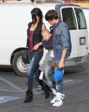 Justin Bieber and Selena Gomez at Benihana
