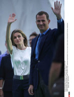 MADRID: Pope Benedict XVI - prayer vigil at airport