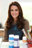 Catherine Duchess of Cambridge, as patron of The Art Room, visits Rose Hill Primary School, Oxford, Britain - 21 Feb 2012