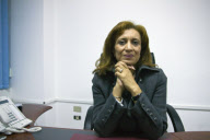 Souad Abdel Rahim, the head of the Islamist Ennahda list in Tunis