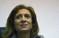 Souad Abdel Rahim, the head of the Islamist Ennahda list in Tunis