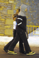 LUIS ALFONSO OF BORBON AND WIFE MARGARITA VARGAS WITH SONS IN BAQUEIRA BERET SKI STATION