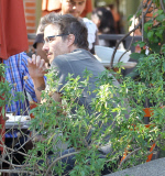 Jason Trawick eats at Aroma Cafe and makes faces