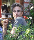Jason Trawick eats at Aroma Cafe and makes faces