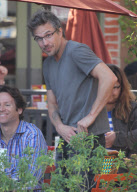 EXCLUSIVE Jason Trawick eats at Aroma Cafe and makes faces