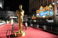 Preparations for the 84th Annual Academy Awards at Hollywood and Highland in Hollywood, Los Angeles, America - 25 Feb 2012
