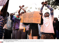 DAKAR : Senegal elections - March anti-Wade
