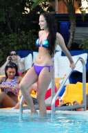 *EXCLUSIVE* Tulisa Contostavlos strips down to a little Bikini in Miami