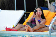 *EXCLUSIVE* Tulisa Contostavlos strips down to a little Bikini in Miami