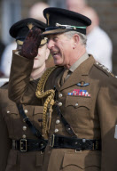 Prince Charles marks St David's Day with 1st Battalion, The Welsh Guards at Cavalry Barracks, Hounslow, London, Britain - 01 Mar 2012
