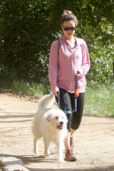 Olivia Wilde enjoys a nice hike at Griffith Park