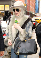 Lindsay Lohan On her Way to a SNL Rehearsal