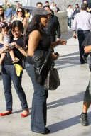 Niecy Nash and husband Jay Tucker catch the Laker game