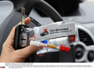 FRA:  Breath alcohol testers required in vehicle in France