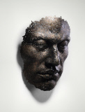 Bicycle chain sculptures by artist Seo Young Deok, South Korea - Feb 2012
