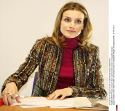 SPAIN: Princess Letizia of Spain visits formation center on renewable energies