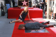 Felicity Huffman and William H Macy honored with star on The Hollywood Walk Of Fame, Los Angeles, America - 07 Mar 2012