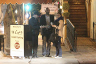 **Exclusive**Natalie Portman and family step out for dinner