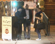**Exclusive**Natalie Portman and family step out for dinner
