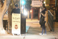 **Exclusive**Natalie Portman and family step out for dinner