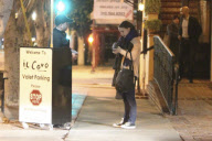 **Exclusive**Natalie Portman and family step out for dinner