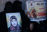Palestinians Rally in Solidarity with Hana Shalabi