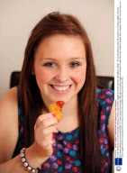 17-year-old Stacey Irvine who has eaten nothing but McDonalds chicken nuggets since she was two, Birmingham, Britain - 24 Jan 2012