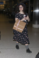 Helena Bonham Carter arrives at LAX airport