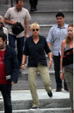 LA: BRAD PITT VISITS NEW ORLEANS LOWER NINTH WARD