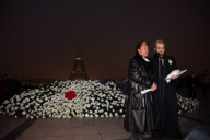 Commemoration ceremony in Paris for one year anniversary of Japan's Disaster