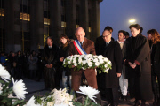Commemoration ceremony in Paris for one year anniversary of Japan's Disaster 03.11.2011