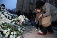 Commemoration ceremony in Paris for one year anniversary of Japan's Disaster 03.11.2011