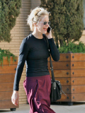 Meg Ryan Shops And Talks At Barneys