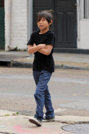 Angelina Jolie and the Kids stay In Sync