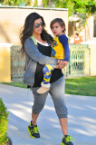Kourtney Kardashian Brings Mason to the Movies