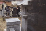 Prayers for loved ones at cemetery on tsunami anniversary
