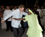 Prince Harry attends a street naming party at HM Queen Elizabeth II Boulevard, Belmopan, Belize - 02 Mar 2012