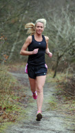 Former anorexic Harriet Smith who is planning to run the London Marathon, Britain - 22 Feb 2012