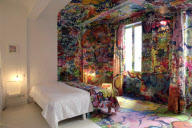 French hotel commissions artists to design their rooms, France  - Feb 2012