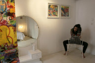 French hotel commissions artists to design their rooms, France  - Feb 2012