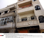 HOMS : Damage and destruction in Kerem ez-Zeytun district