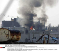 HOMS : Damage and destruction in Kerem ez-Zeytun district